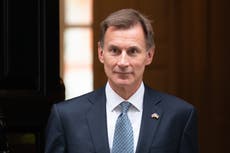 Fury over austerity threat as Hunt rules out extra money for public sector pay rises