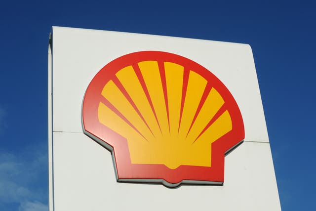 A Shell logo at a petrol station (Anna Gowthorpe/PA)