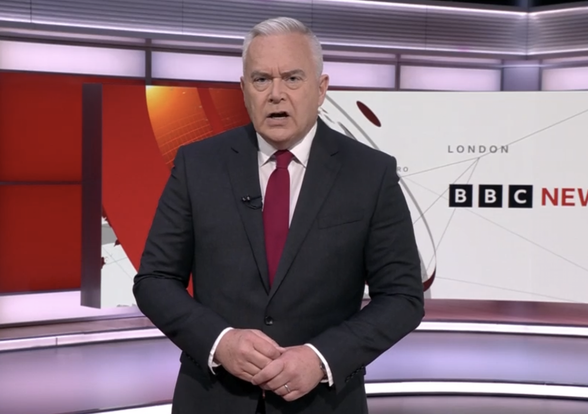 Huw Edwards named by wife as BBC star at centre of sex scandal
