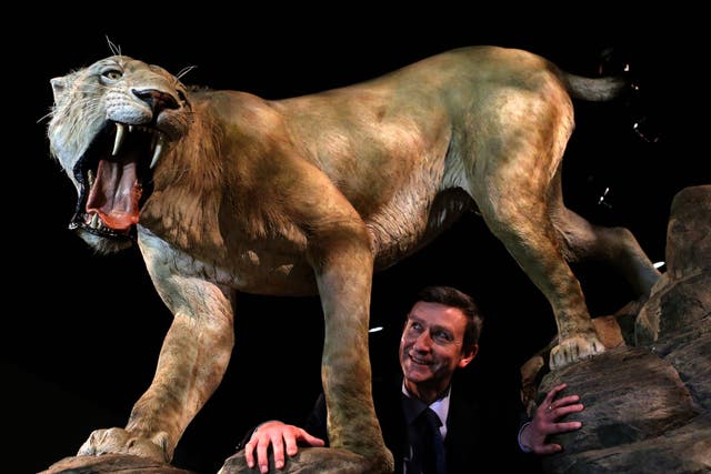 Research suggests Ice Age sabre-tooth cats and dire wolves suffered from diseased joints (Andrew Milligan/PA)