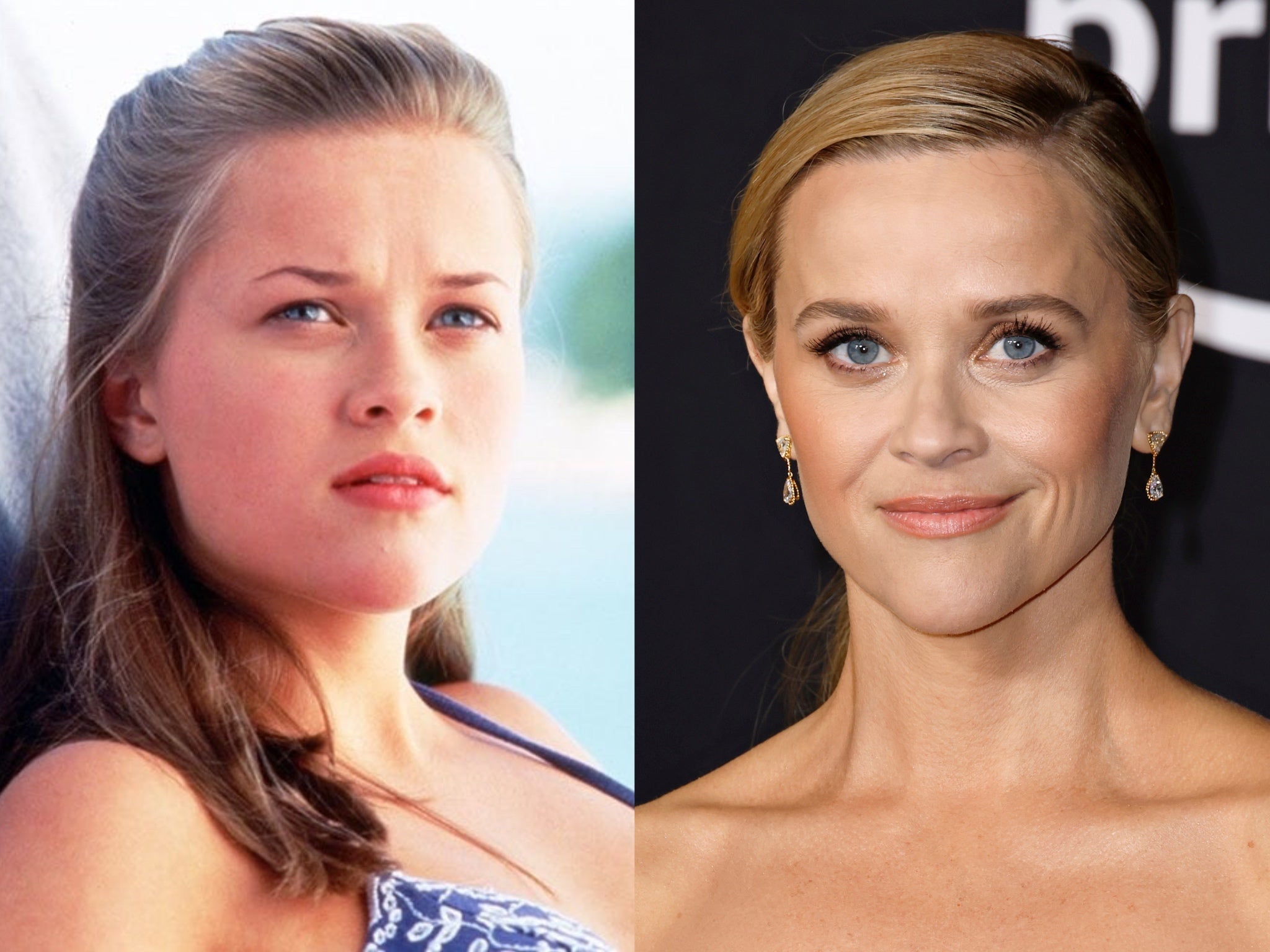 Reese Witherspoon in ‘Fear’ (left)