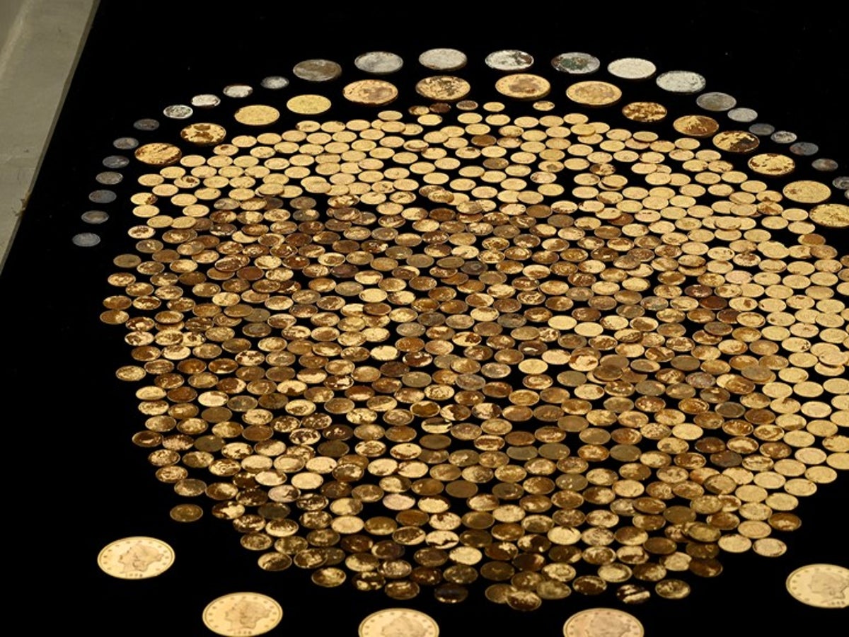 Man discovers hundreds of gold coins buried in his Kentucky cornfield that  could be worth millions