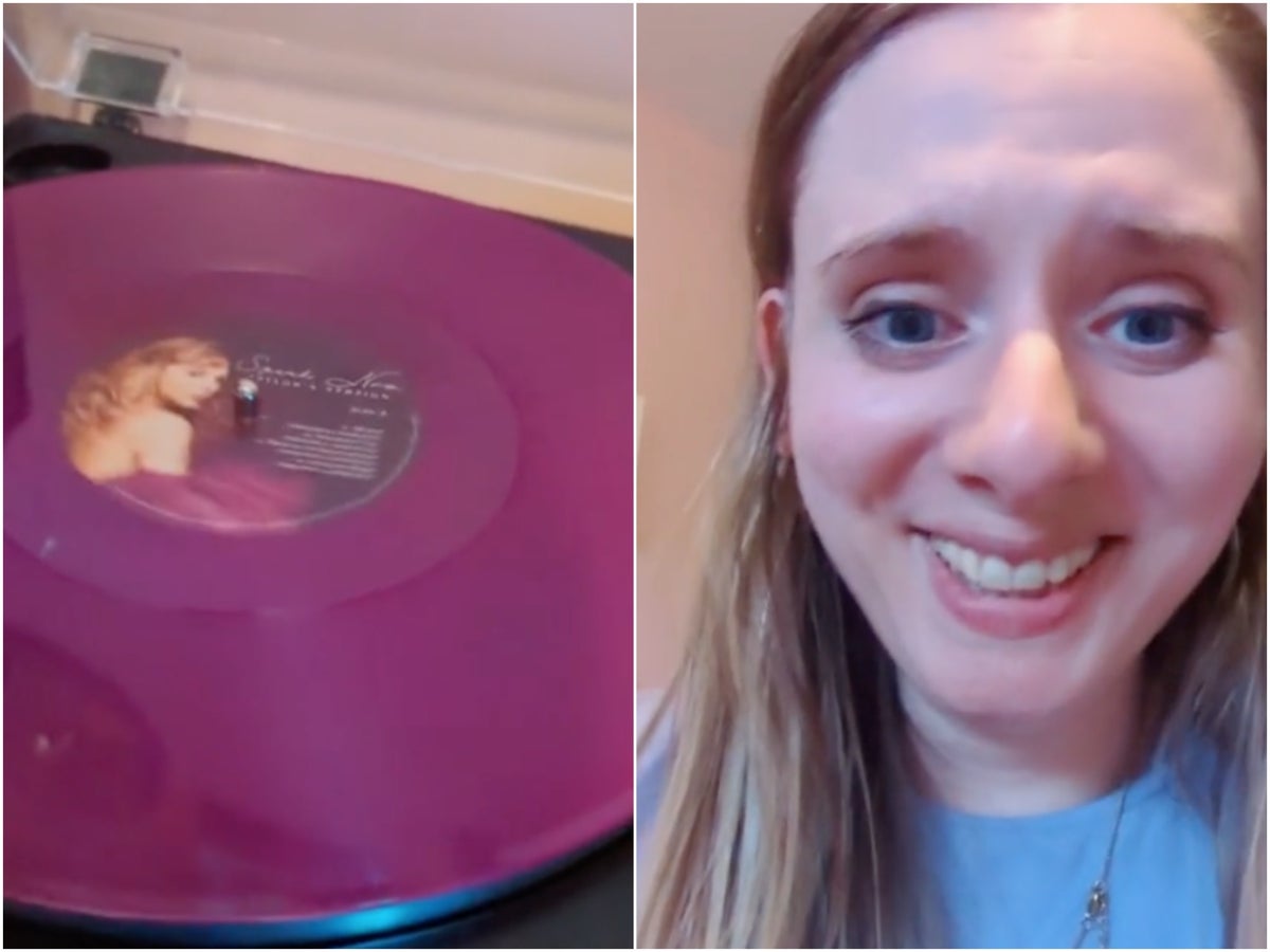 Taylor Swift fan baffled as she receives mispressed experimental dance album instead of Speak Now vinyl