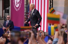 Biden is finally winning the election from 4,515 miles away