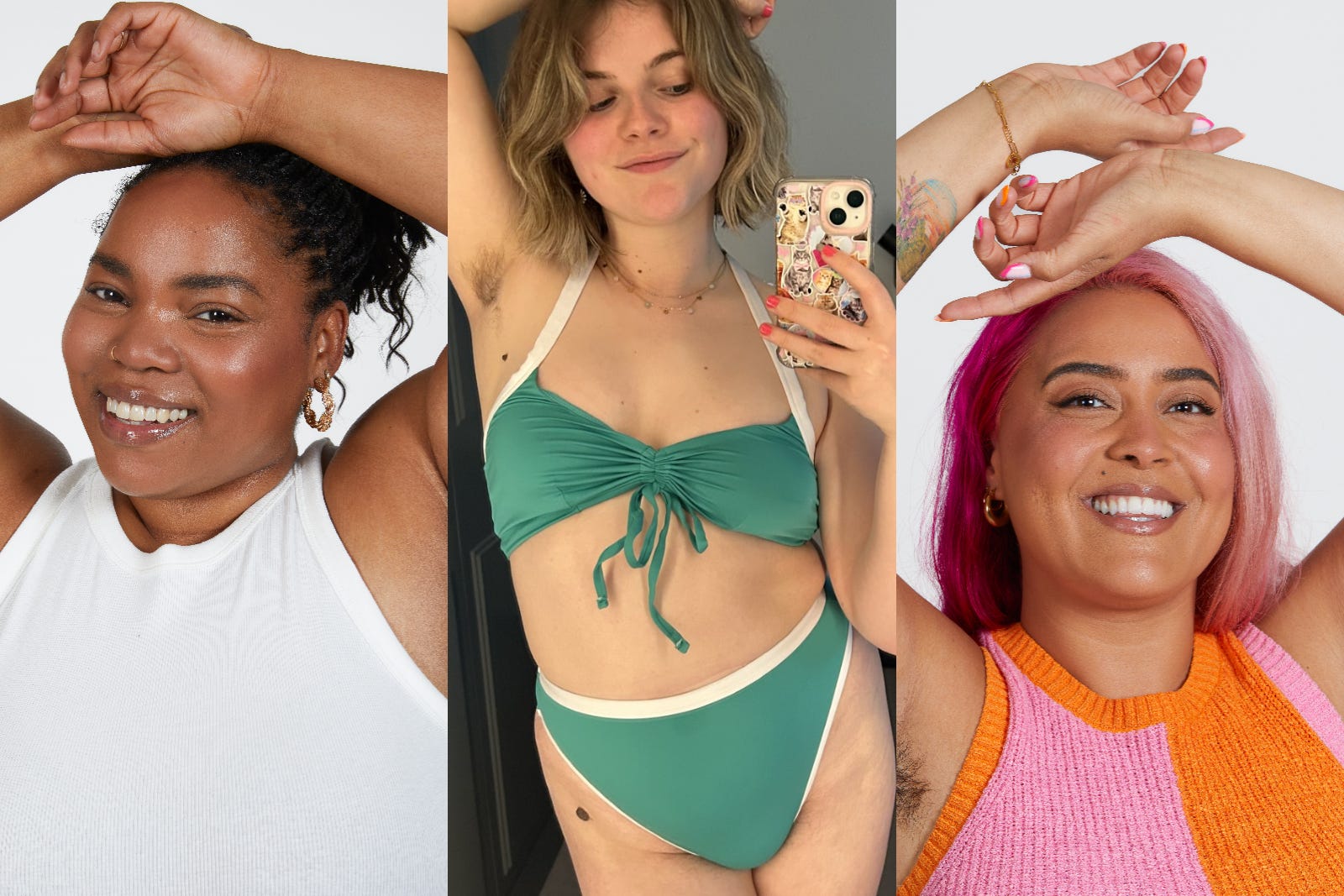18 Celebrities Normalizing Armpit, Leg, and Other Body Hair | POPSUGAR  Beauty