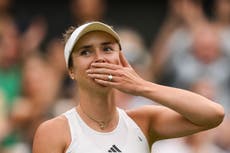 Wimbledon 2023 LIVE: Elina Svitolina in women’s semi-finals today after Carlos Alcaraz win