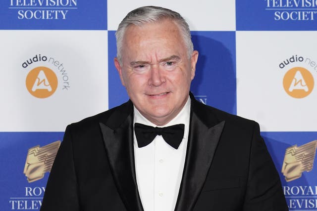 <p>Huw Edwards has been named by his wife as the BBC presenter facing allegations over payments for sexually explicit images (Ian West/PA)</p>
