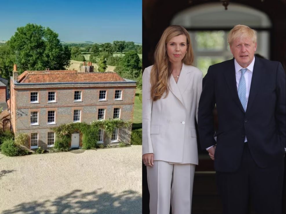 Boris and Carrie Johnson have moved into Brightwell Manor in Oxfordshire
