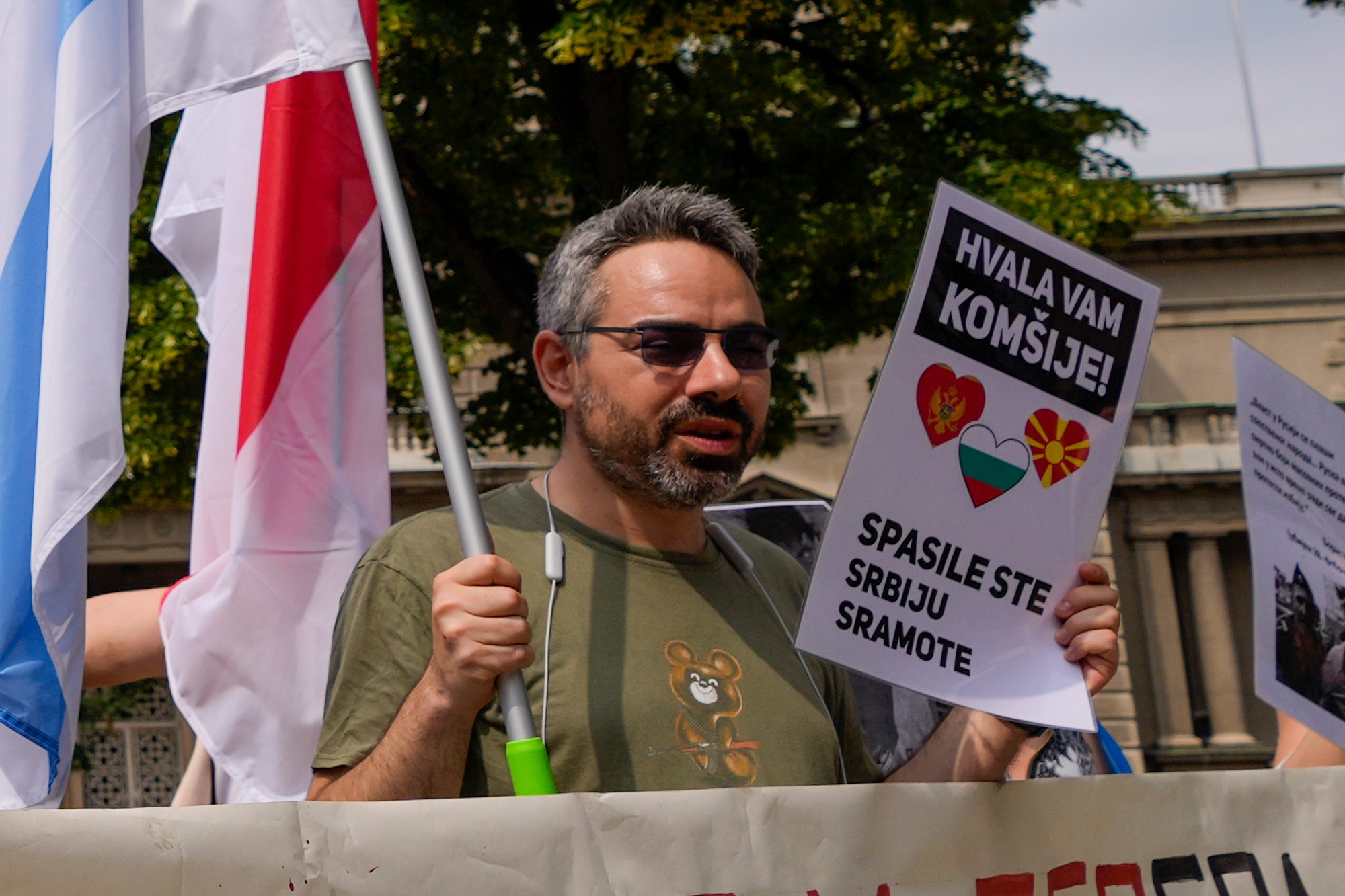 Serbia Russian Activist