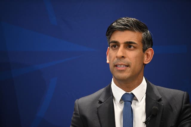 <p>Polling suggests Rishi Sunak still has a long way to go to restore the Conservatives’ reputation for competence. (Paul Ellis/PA)</p>