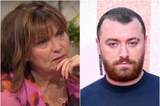 Lorraine Kelly repeatedly misgenders Sam Smith while discussing their Barbie premiere look