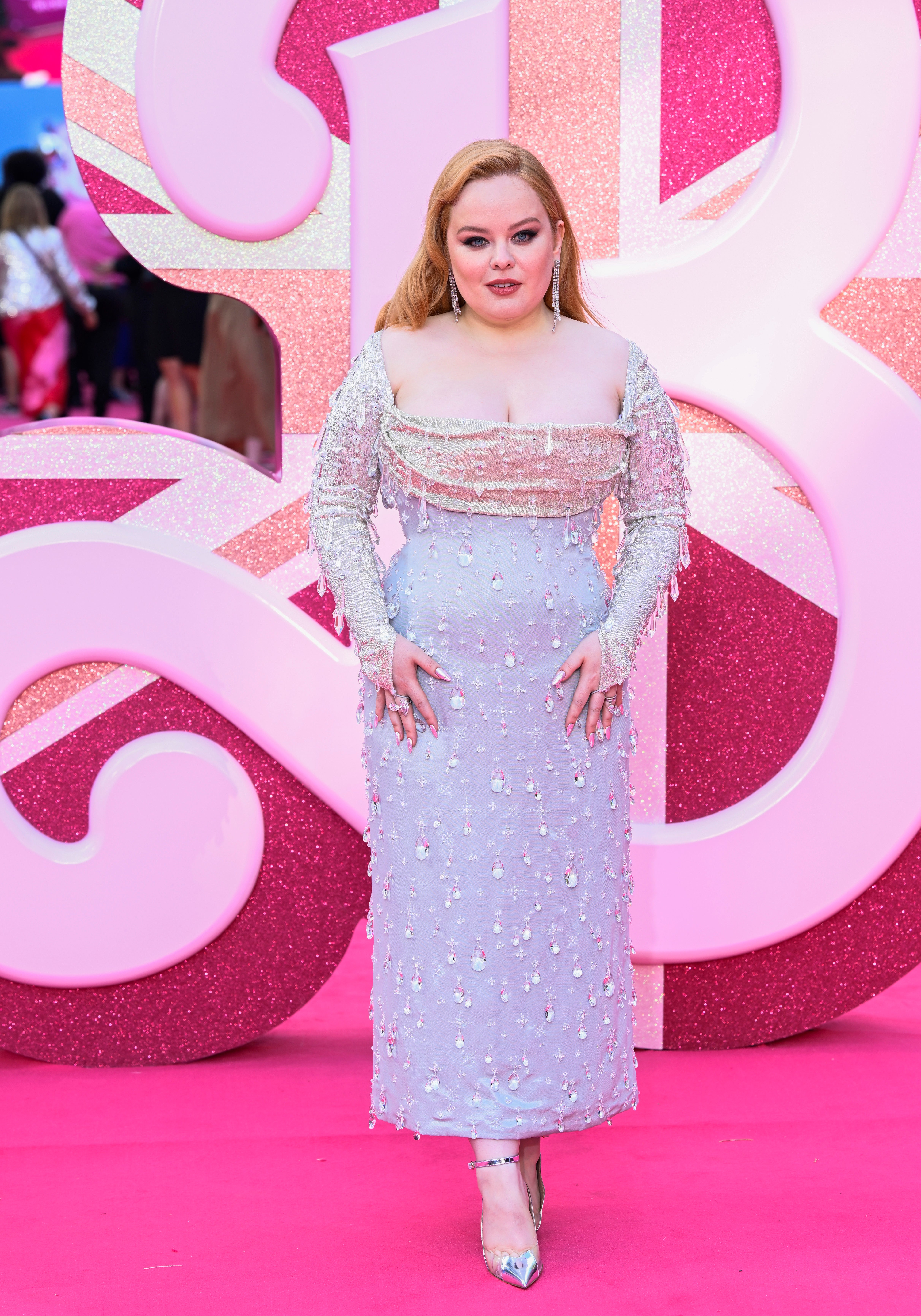 Nicola Coughlan attends the "Barbie" European Premiere at Cineworld Leicester Square on July 12, 2023