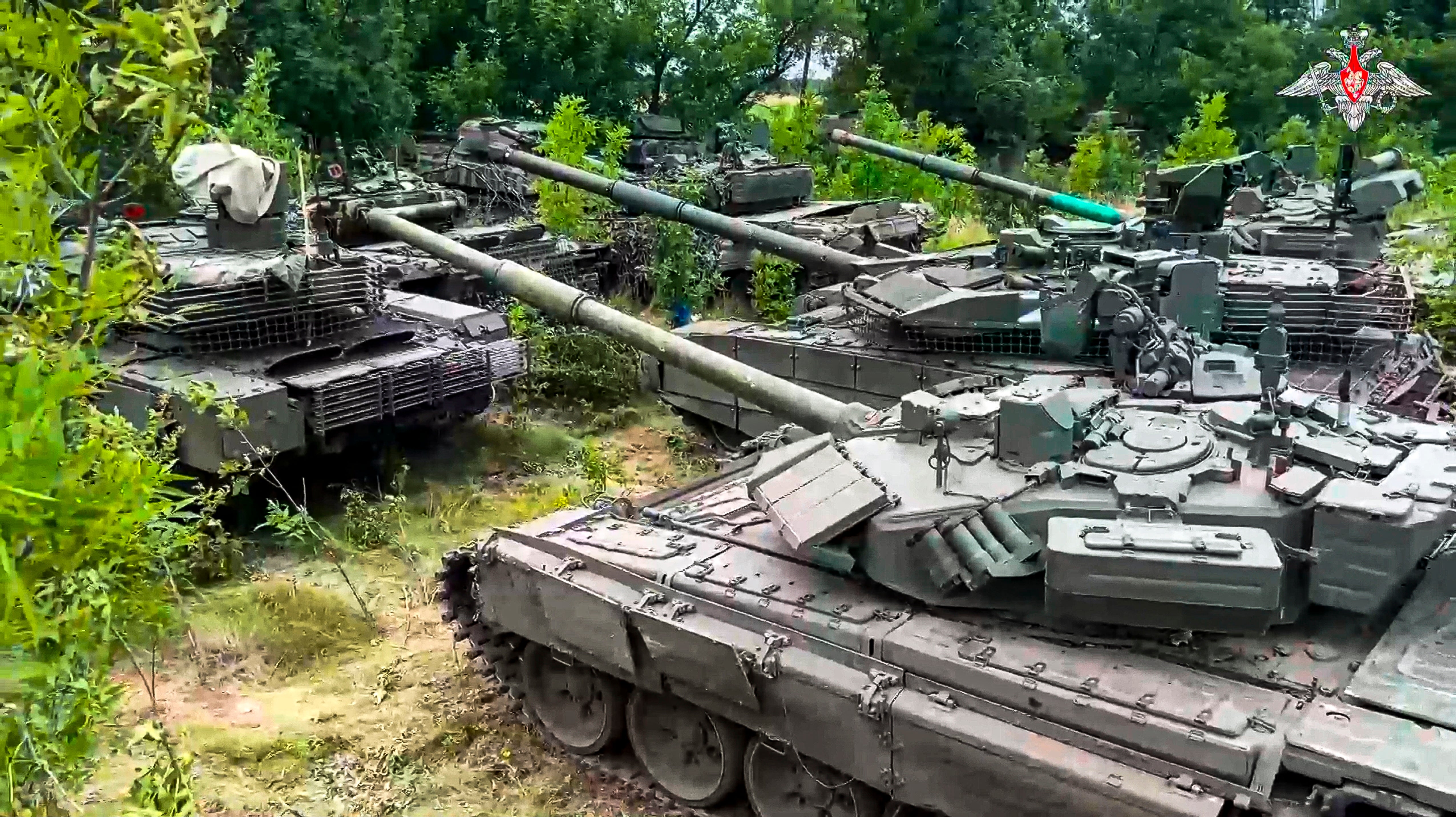 14 Challenger 2 tanks from Britain and 18 Leopard 2 tanks pledged by Germany reached Ukraine in March