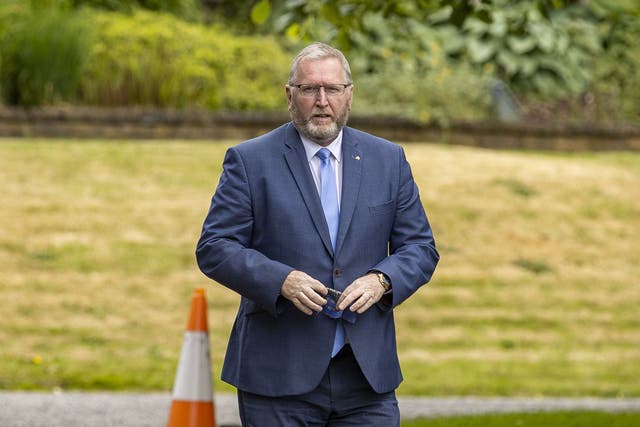 UUP leader Doug Beattie has criticised those behind a number of incidents which occurred around Twelfth of July celebrations in Northern Ireland (Liam McBurney/PA)