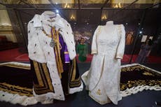 King and Queen enjoy sneak preview of coronation display before Palace opens to public