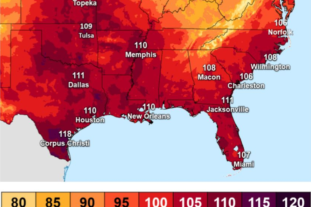 More than 100 million Americans under extreme heat alerts as relentless ...