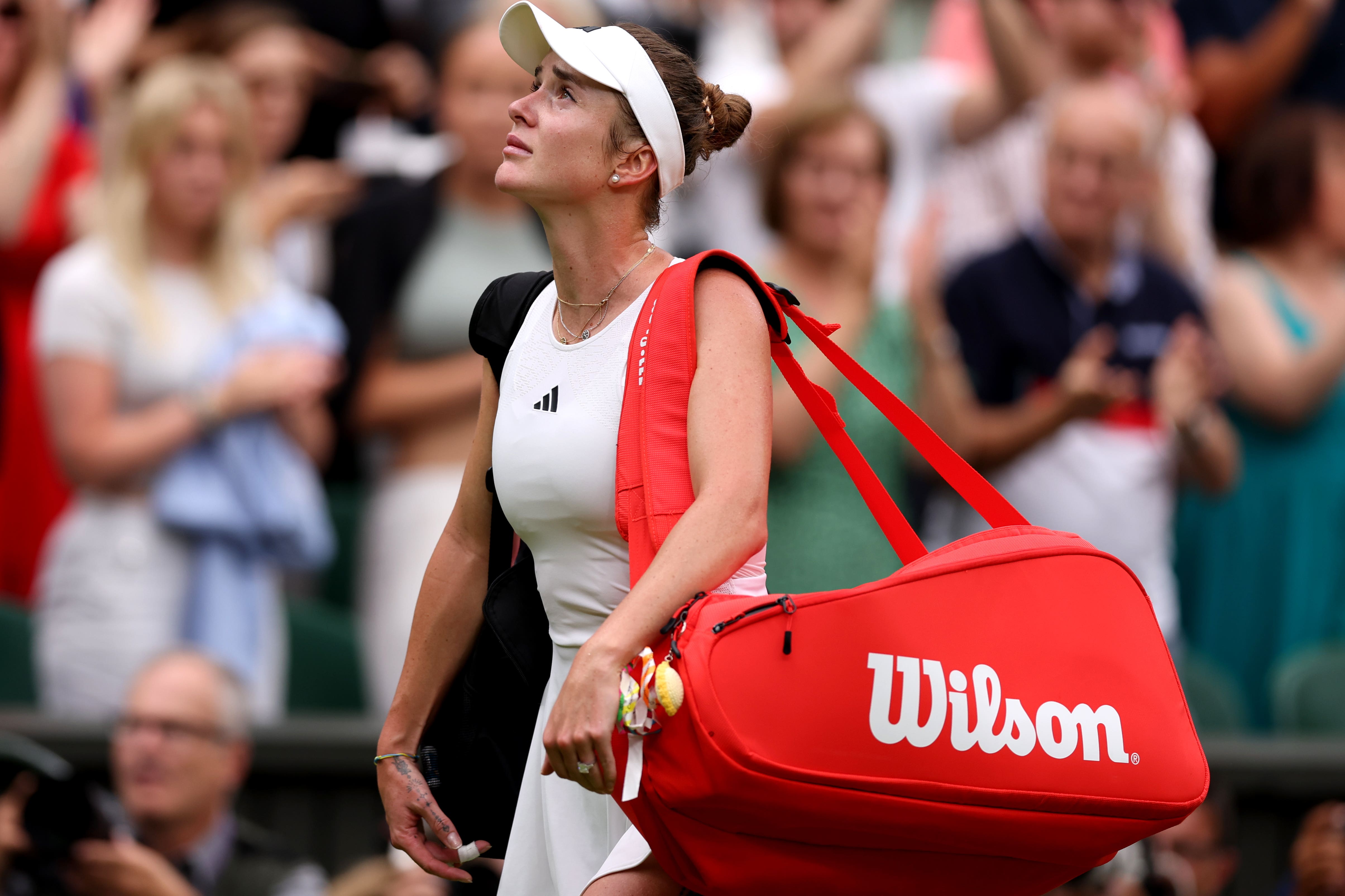 Tearful Elina Svitolina exits Wimbledon after inspiring run ends in semi-finals The Independent