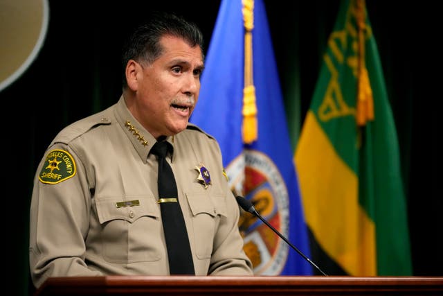 <p>Los Angeles County Sheriff Robert Luna</p>
