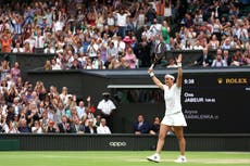 Ons Jabeur and a Centre Court love affair after thrilling Wimbledon semi-final comeback