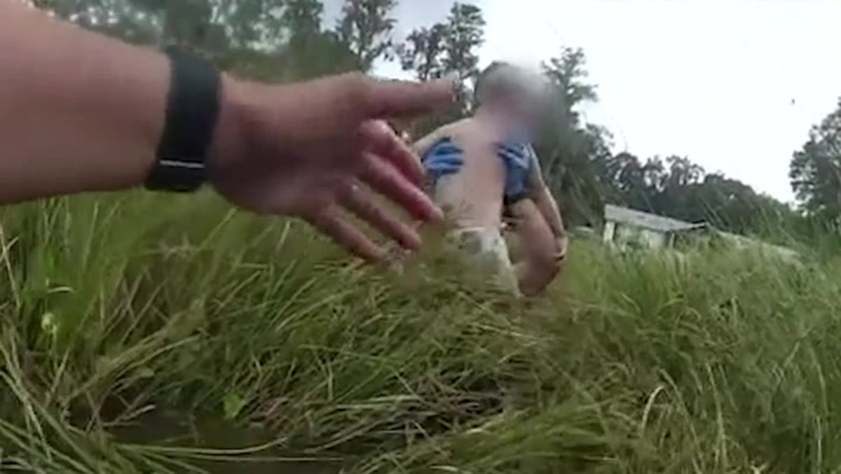 Four-year-old boy rescued from pond by police in Florida