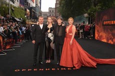 Oppenheimer: Cillian Murphy, Matt Damon, Emily Blunt and Florence Pugh among stars to walk out of UK premiere
