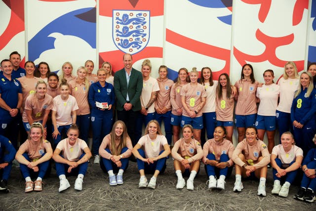 England’s Lionesses will look to win their first World Cup in Australia (Phil Noble/PA)