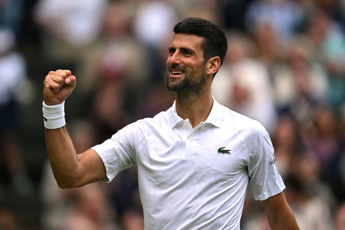 Wimbledon 2023 LIVE: Novak Djokovic and Carlos Alcaraz return to action in men’s semi-finals