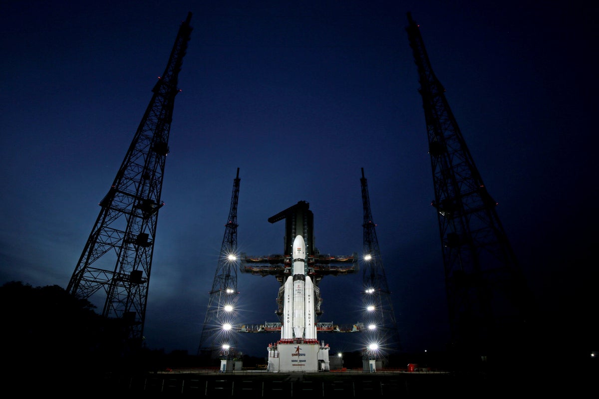Watch live as India launches historic mission to land near Moon’s south pole