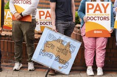 Doctors urged to back down as strikes continue despite 6% pay offer