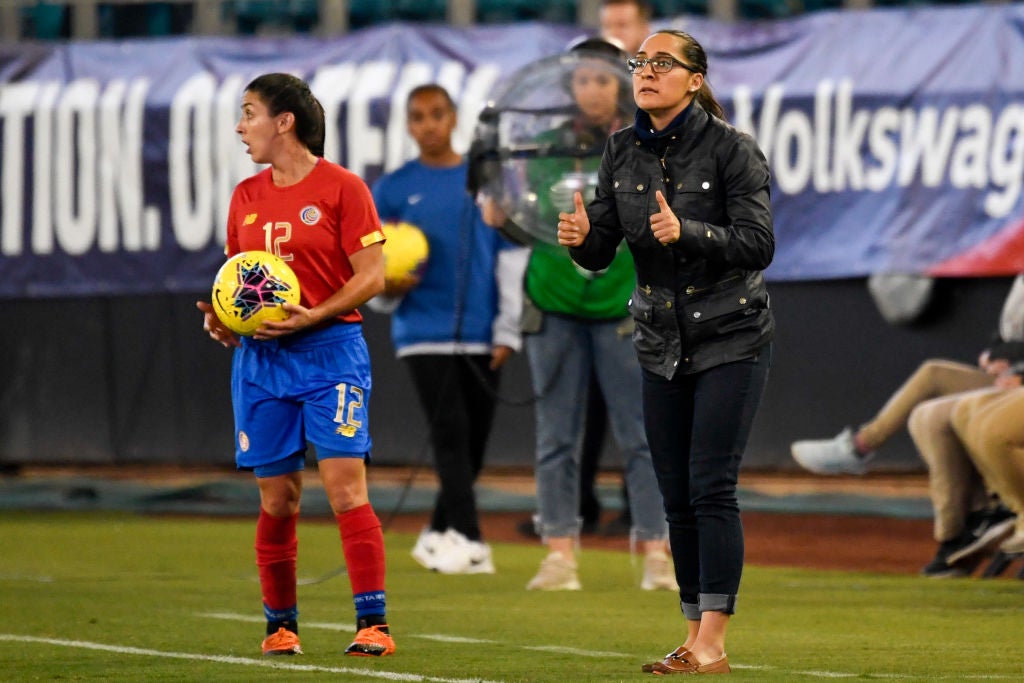 Amelia Valverde takes charge of Costa Rica at the World Cup for the second time