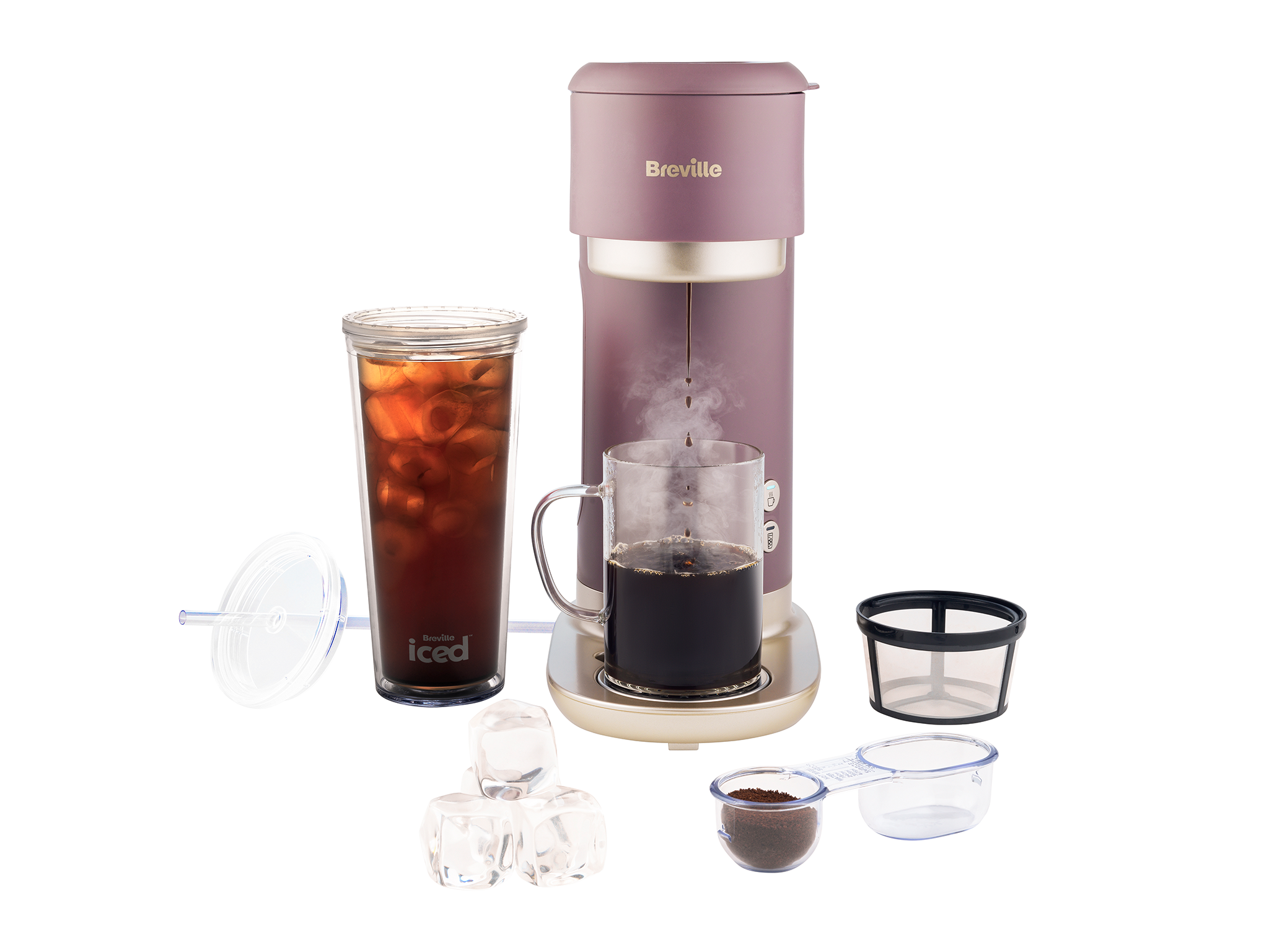 Breville iced+hot coffee machine