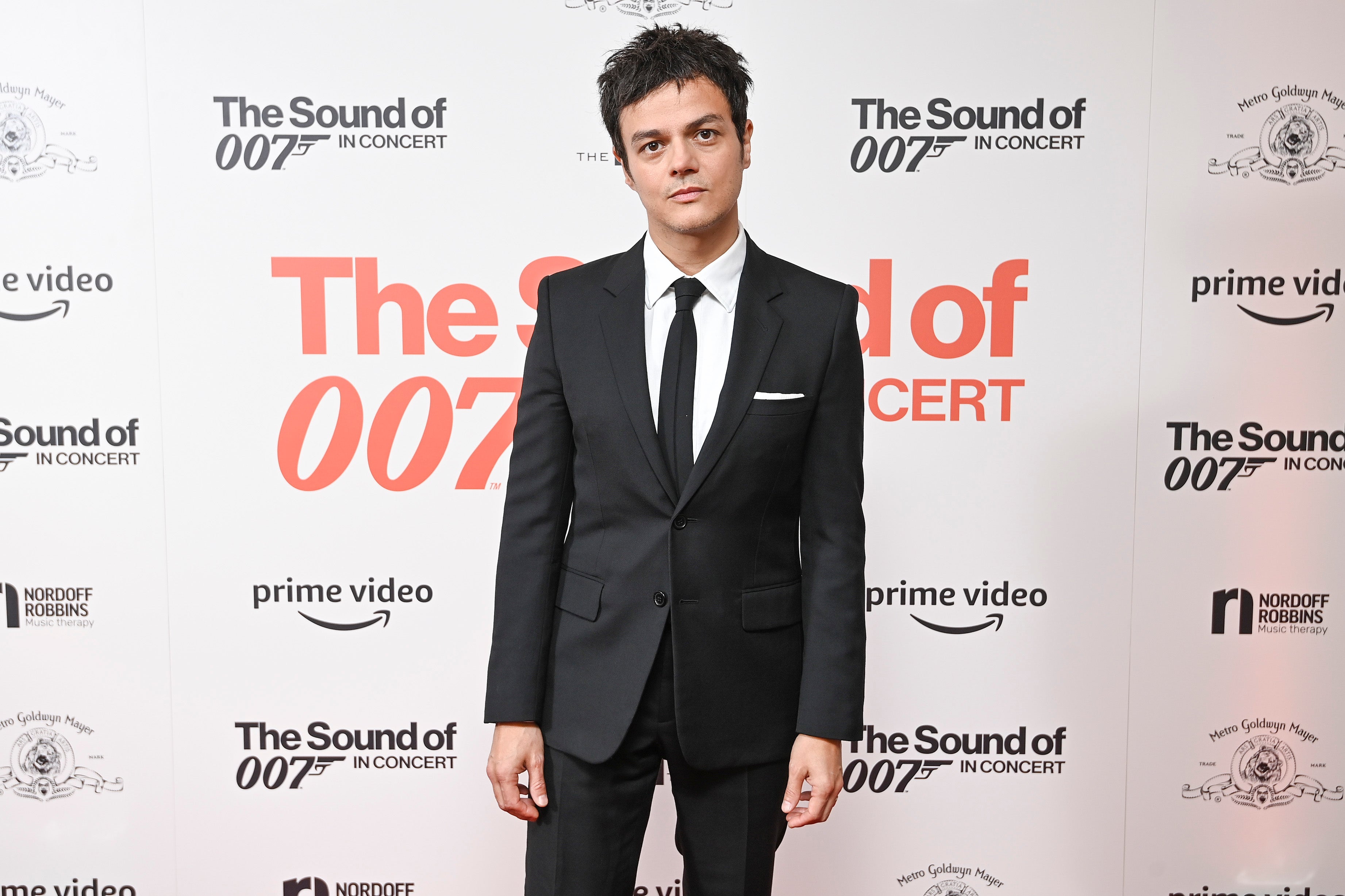 Jamie Cullum attends The Sound of 007 in concert at The Royal Albert Hall on October 04, 2022