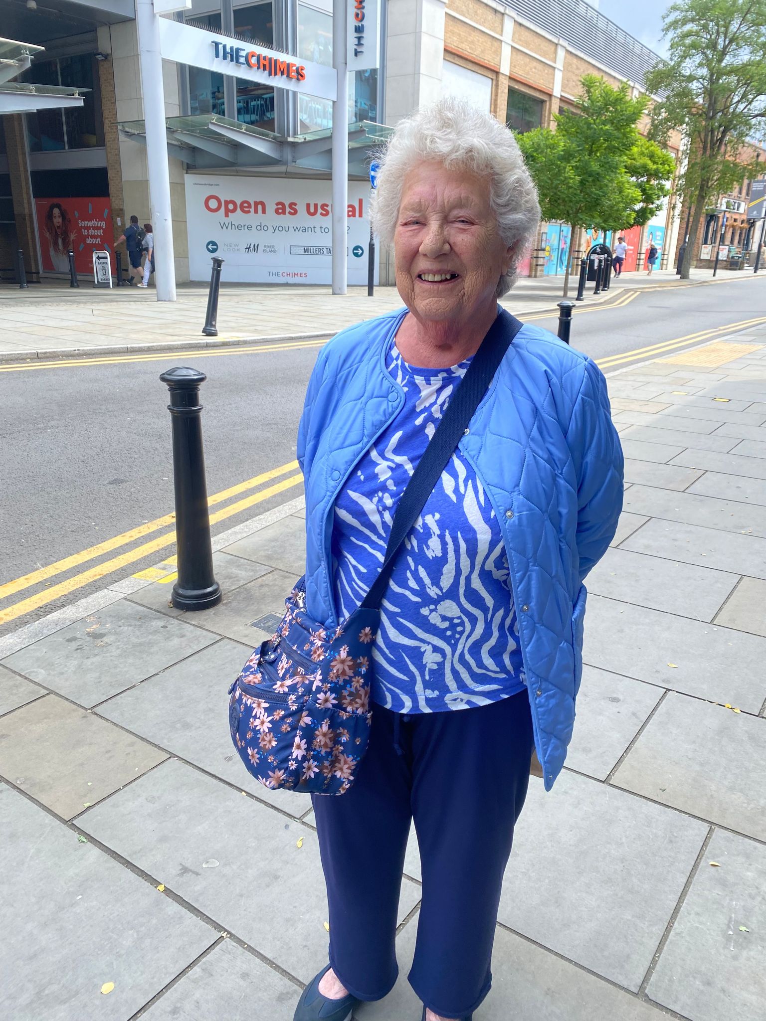 Christine Saunders has lived in Uxbridge for over 50 years