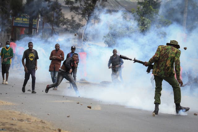 APTOPIX Kenya Protests