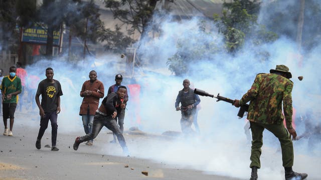 APTOPIX Kenya Protests