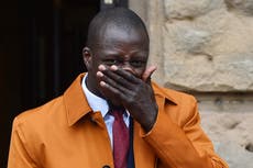 Benjamin Mendy weeps as he is cleared of sex charges