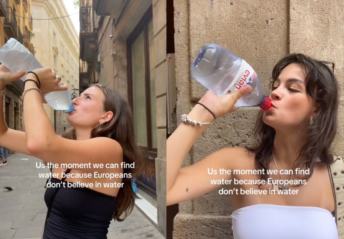 American travellers spark backlash after claiming that Europeans ‘don’t believe in water’ while on trip abroad