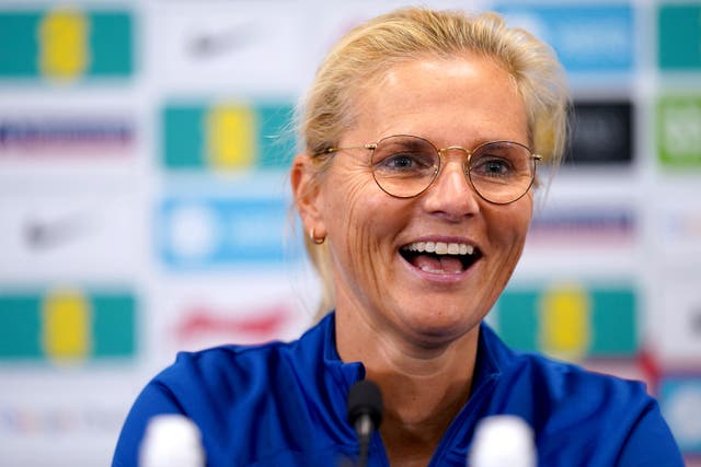 England manager Sarina Wiegman was part of the proof-of-concept tournament that led to the inaugural Women’s World Cup (Nick Potts/PA)