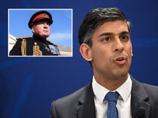 Repay ‘debt of honour’ to Afghans who fought Taliban with Britain, Rishi Sunak told