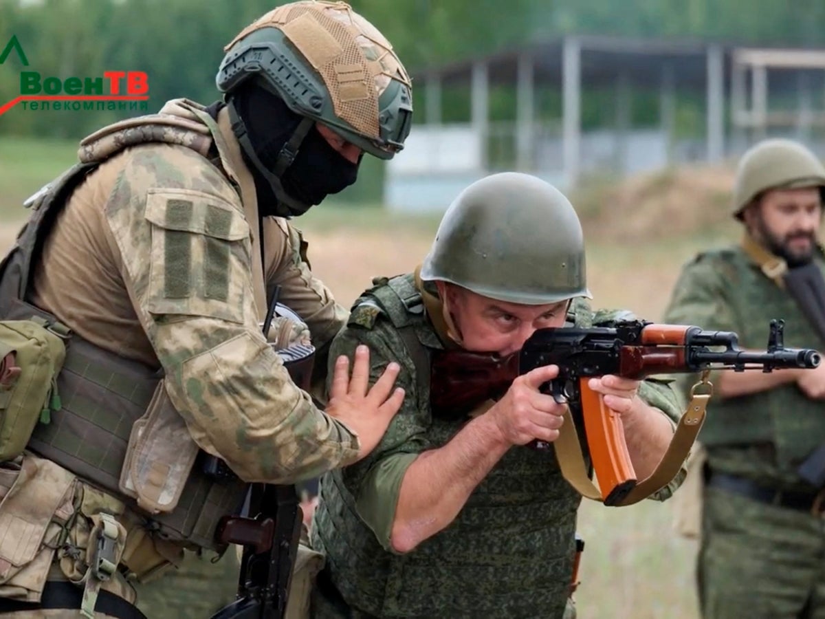 Wagner mercenaries are in Belarus and training the country’s soldiers
