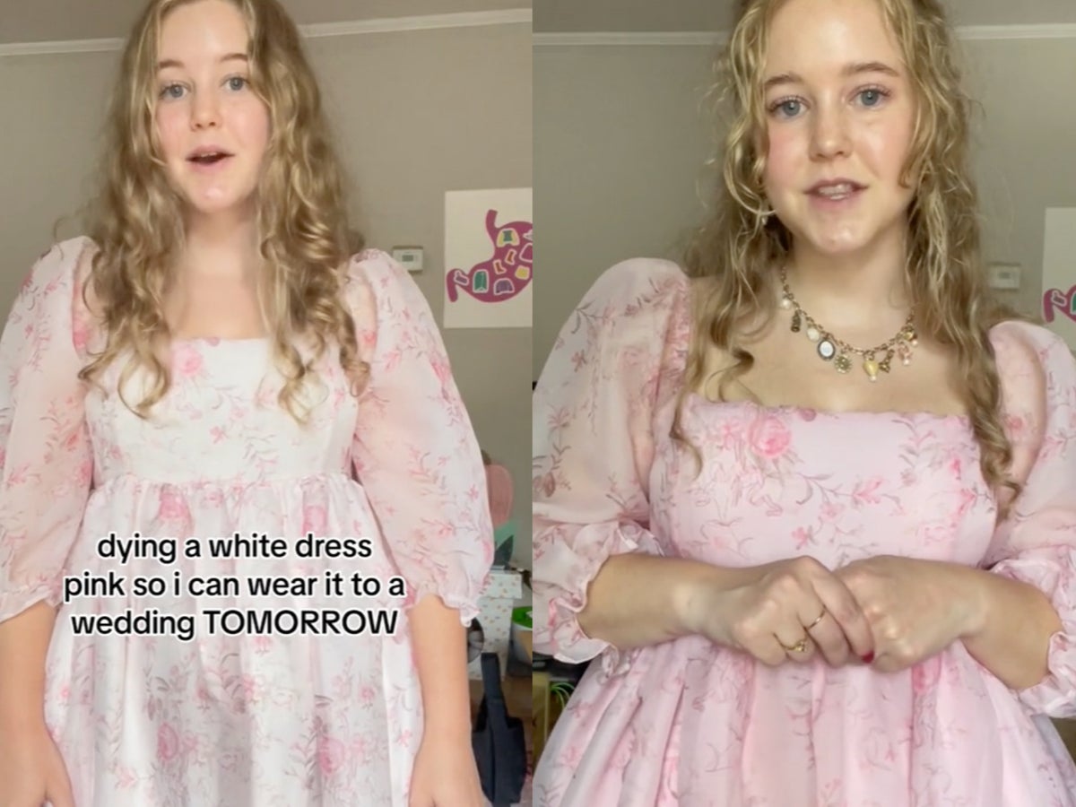 Wedding guest praised for dying white dress pink before attending event: ‘Bride will be so grateful’