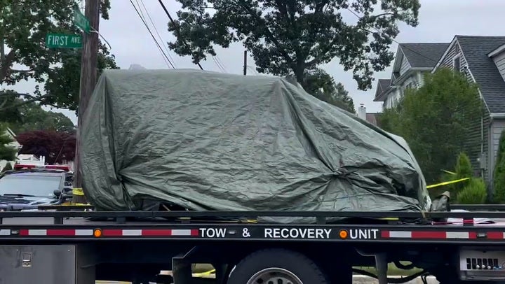 Police remove evidence from home of Long Island serial killer suspect
