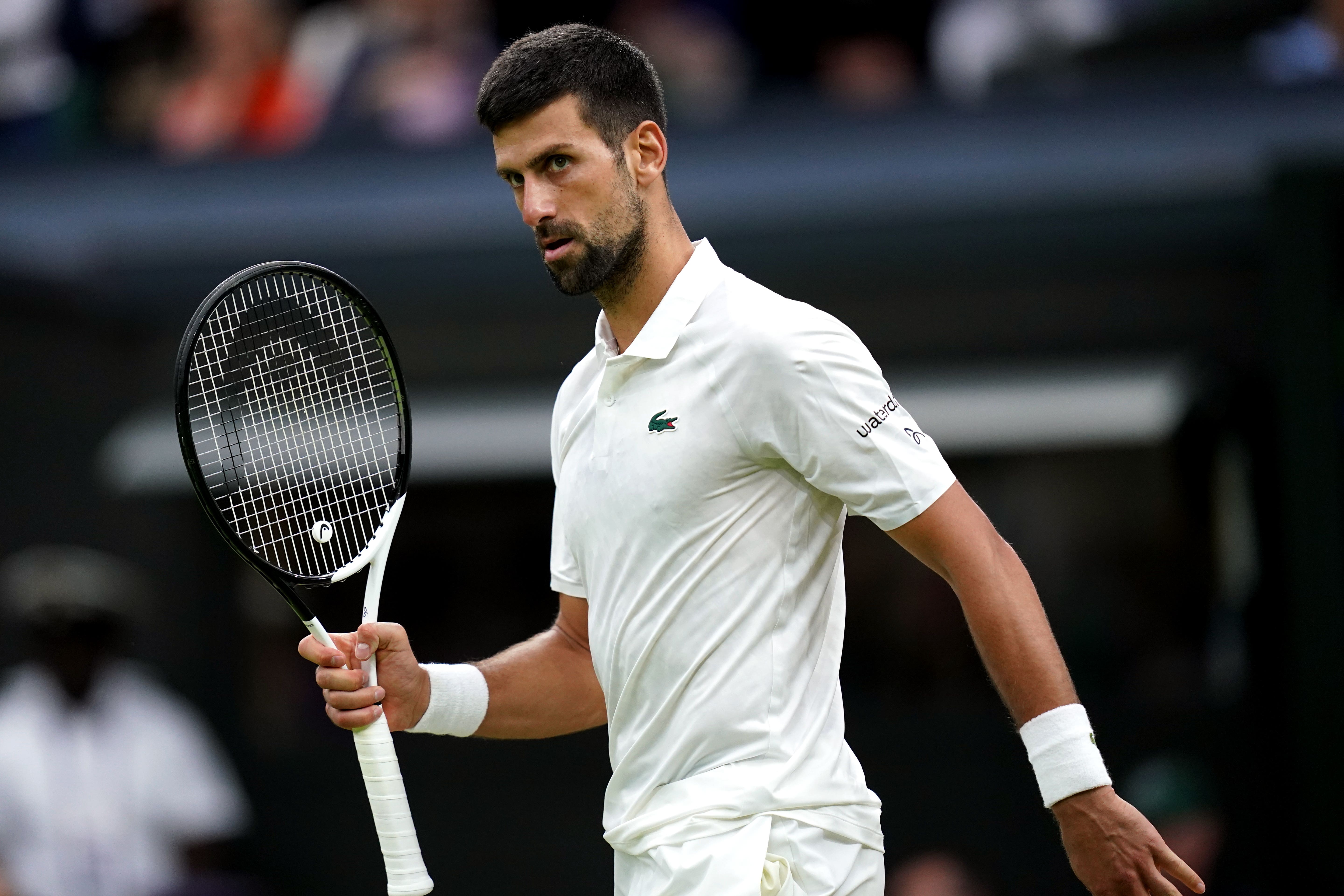 Novak Djokovic is focused on Wimbledon history
