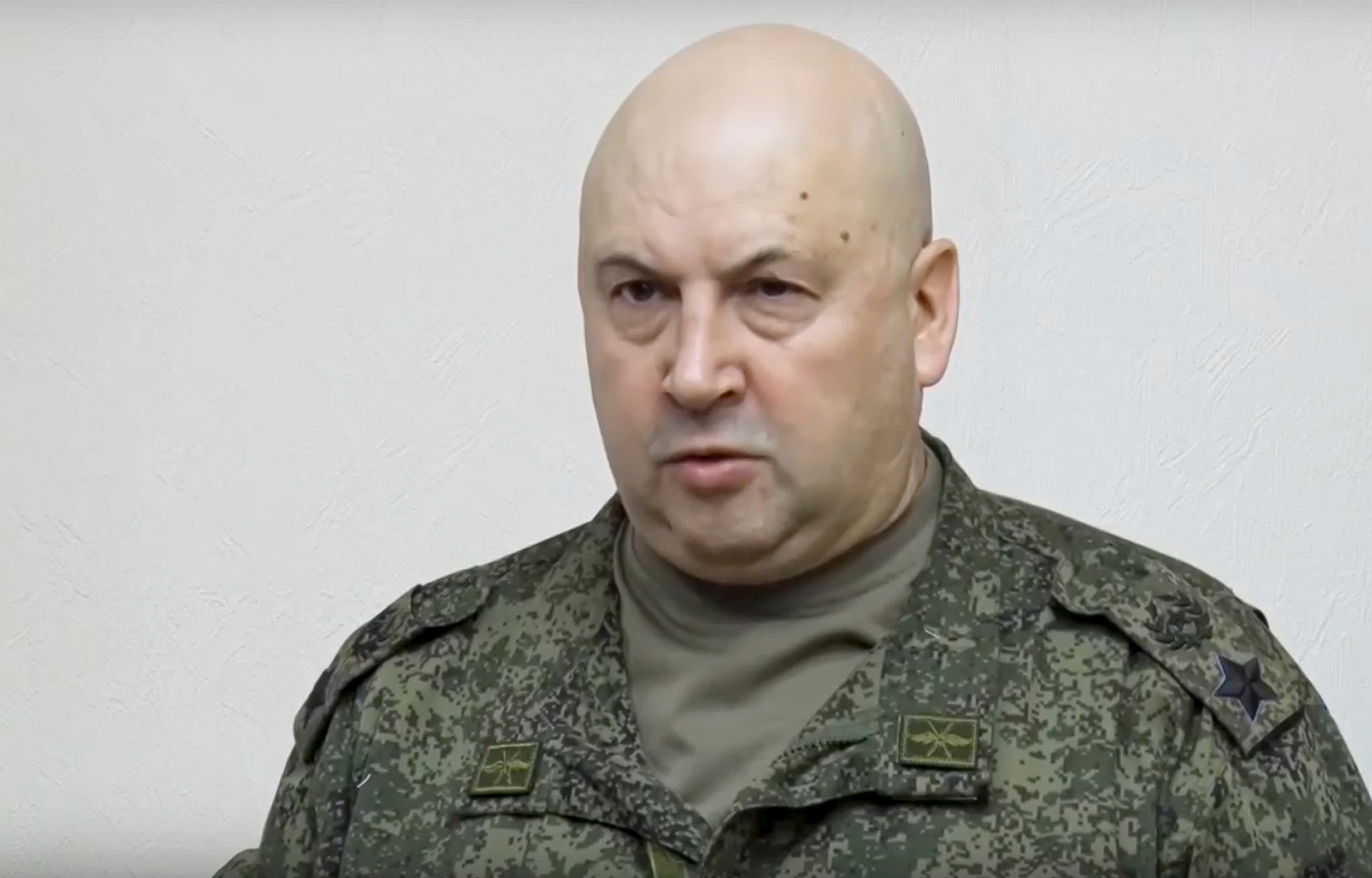 Valery Gerasimov took over from Sergey Surovikin (above) in January 2023 after Surovikin failed to launch aggressive offensives in Ukraine, according to Mark Galeotti