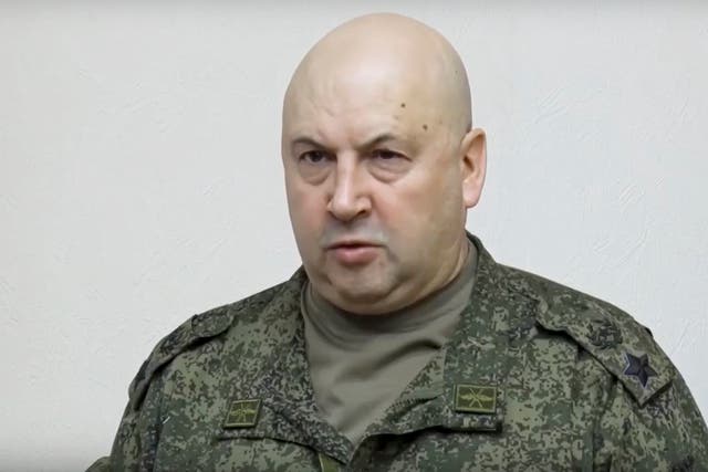 <p>Gen Sergei Surovikin</p>