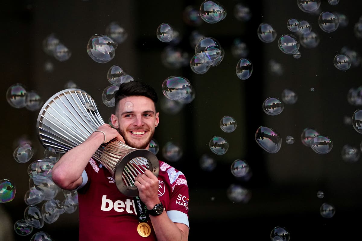 Declan Rice confirms &lsquo;tough&rsquo; West Ham departure with Arsenal move imminent