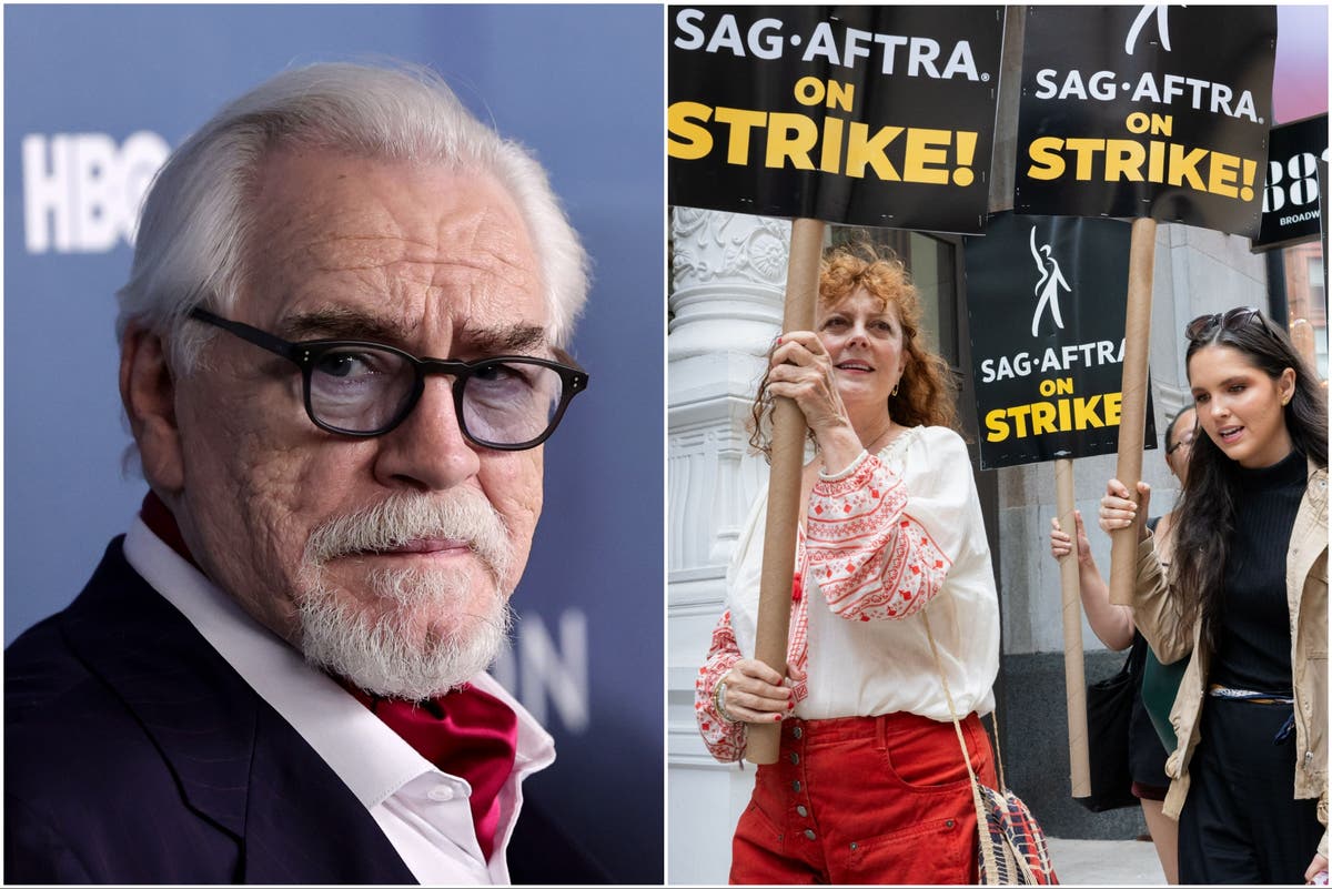 SAG-acteursstakingsnieuws: opvolgingsster Brian Cox zegt dat Hollywood-staking ‘erg vervelend’ kan worden