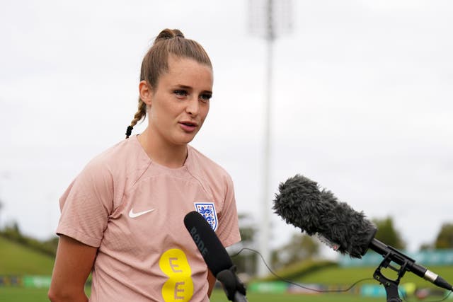 England midfielder Ella Toone is pleased with the Lionesses’ person-centered approach to the World Cup (Zac Goodwin/PA)