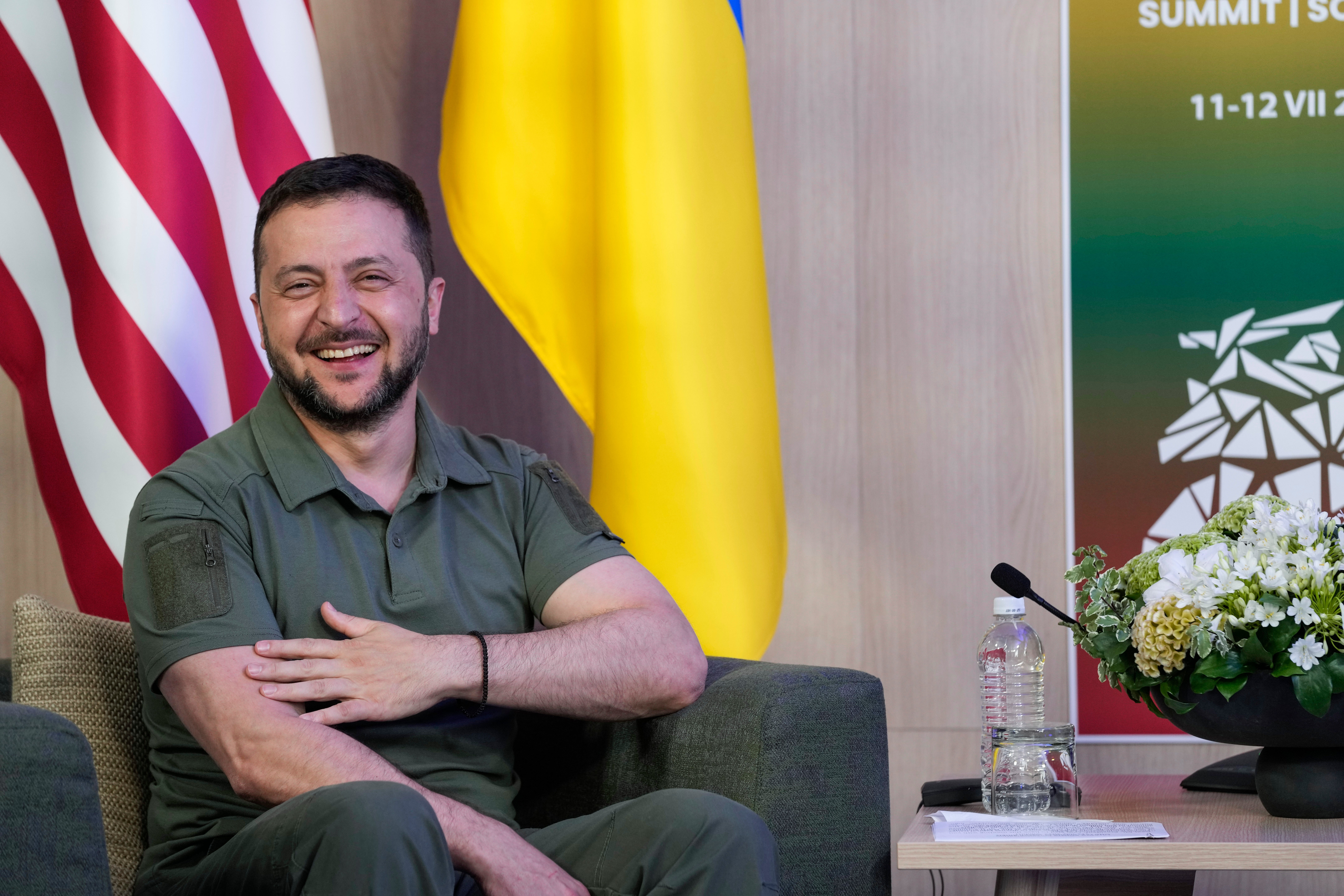 President Zelensky gave a mocking response to Ben Wallace earlier this month