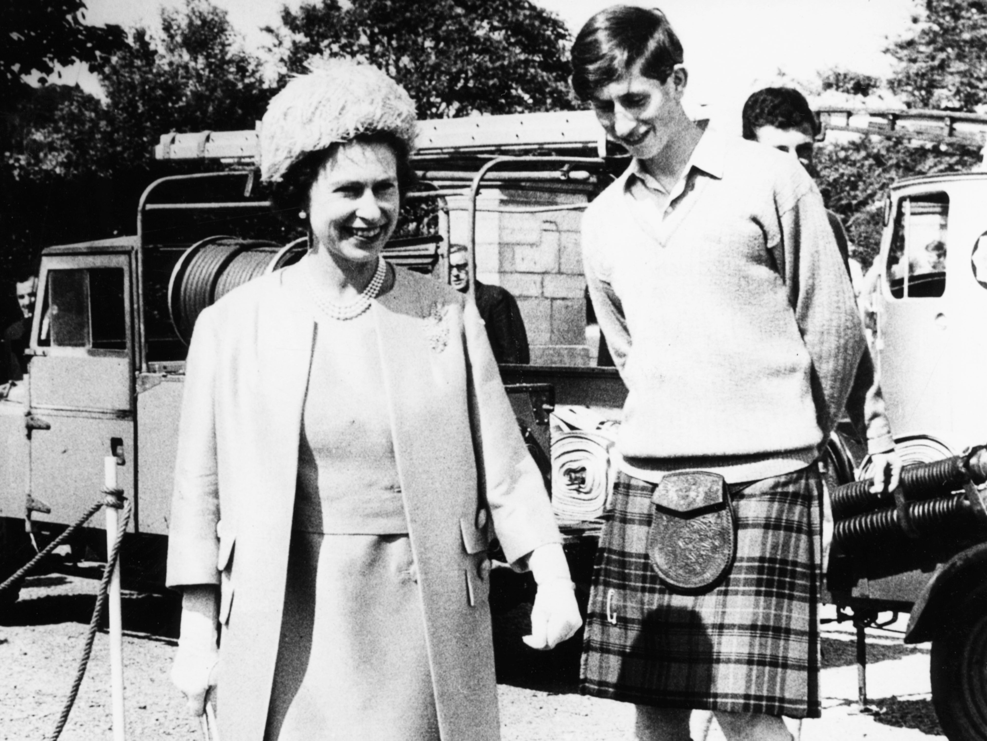 Queen Elizabeth II opened Gordonstoun’s sports centre in 1967 when Prince Charles was head boy at the school